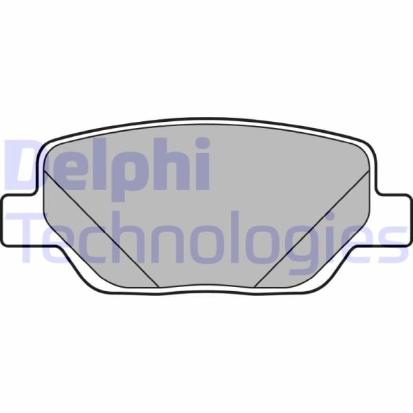 Fiat Egea 2015-2020 Arası 1.4, 1.6 D, 1.3 D, 1.6 Delphi Marka Arka Balata