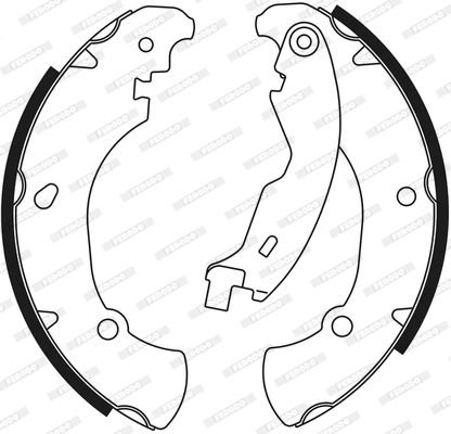 Fiat Brava 1995-2003 Arası 1.8 GT 16V Ferodo Marka Pabuçlu Balata