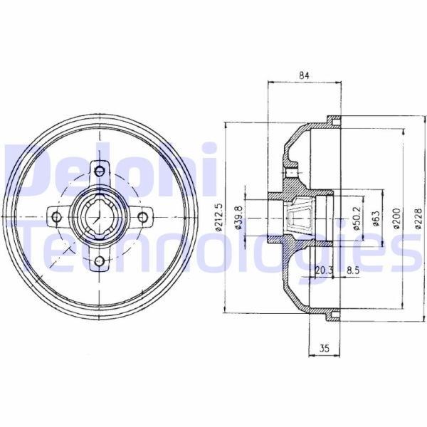 Opel Corsa 1993-2002 Arası 1.4 i Delphi Marka Kampana