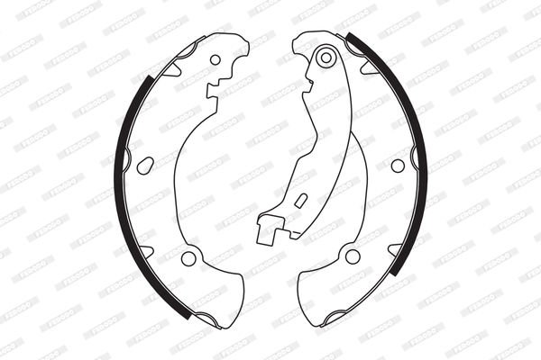 Fiat Brava 1995-2003 Arası 1.4 12 V Ferodo Marka Pabuçlu Balata