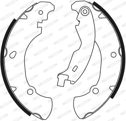 Fiat Brava 1995-2003 Arası 1.4 12 V Ferodo Marka Pabuçlu Balata