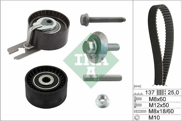 Triger Seti Scudo 1.6 mjt 07> ina INA-530037510