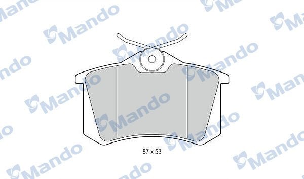 Volkswagen Jetta 1983-1992 Arası 1.8 Mando Marka Arka Balata