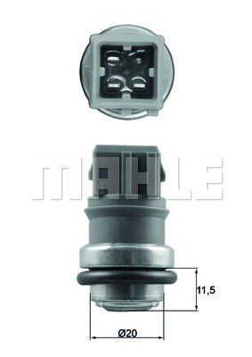 Renault Espace 1996-2002 Arası 2.0 Mahle Marka Hararet Müşürü