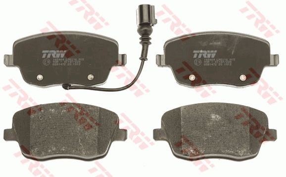 Volkswagen Polo 2001-2014 Arası 1.9 TDI, 1.4 TRW Marka Ön Fişli Balata