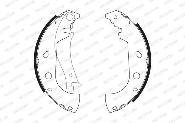 Fiat Fiorino 1988-1992 Arası 60 1.7 D Ferodo Marka Pabuçlu Balata