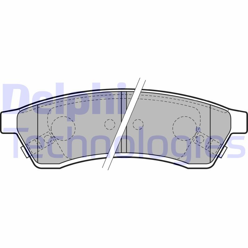 Chevrolet Epica 2004-2011 Arası 2.0 Delphi Marka Arka Balata