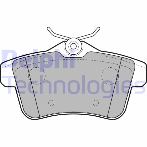 Citroen C4 2009-2013 Arası 1.4 VTi 95 Delphi Marka Arka Balata
