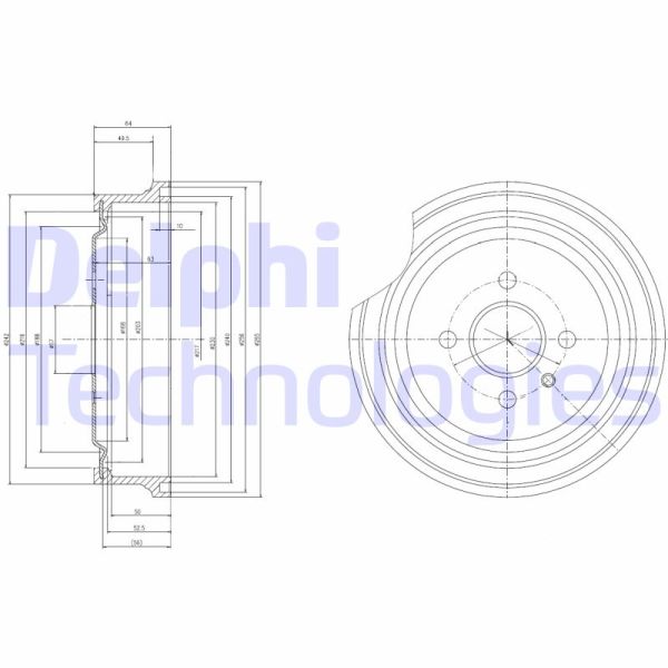Opel Astra 1991-1998 Arası 1.8 i 16V Delphi Marka Kampana