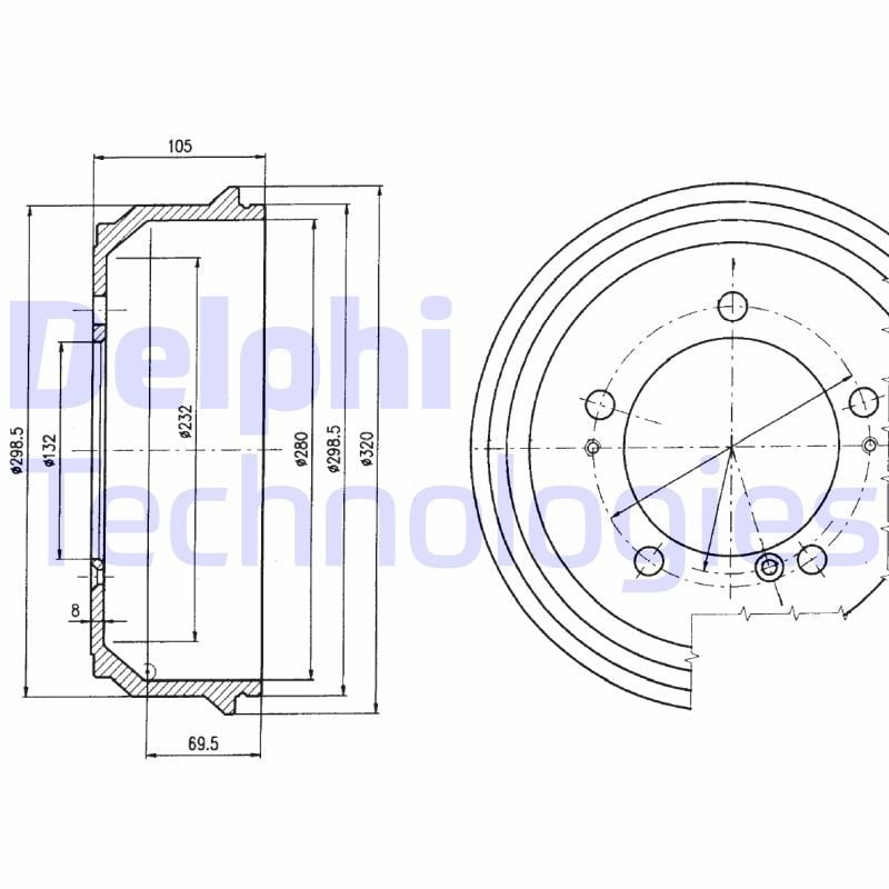 Opel Movano 1998-2003 Arası 2.5 D Delphi Marka Kampana
