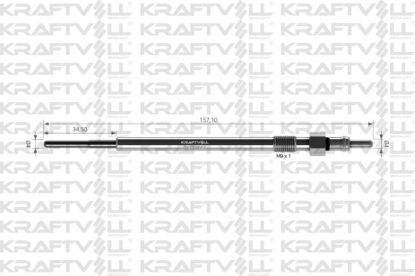 Alfa Romeo Brera 2006-2011 Arası 2.0 JTDM Kraftvoll Marka Kızdırma Bujisi