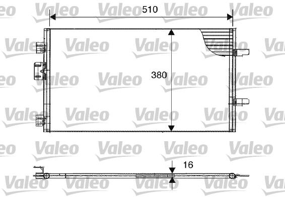 Renault Clio Symbol 1998-2002 Arası 1.5 dCi Valeo Marka Klima Radyatörü