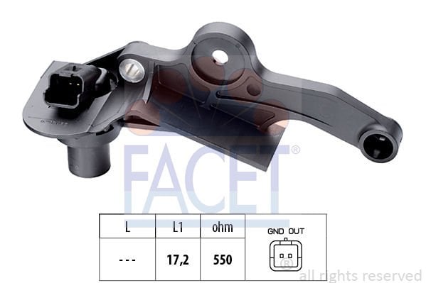 Peugeot 306 1993-2003 Arası 1.4, 1.4 SL Facet Marka Krank Sensörü