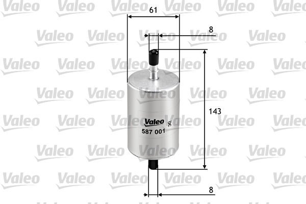 Citroen C4 2004-2014 Arası 1.6 THP 155 Valeo Marka Yakıt Filtresi