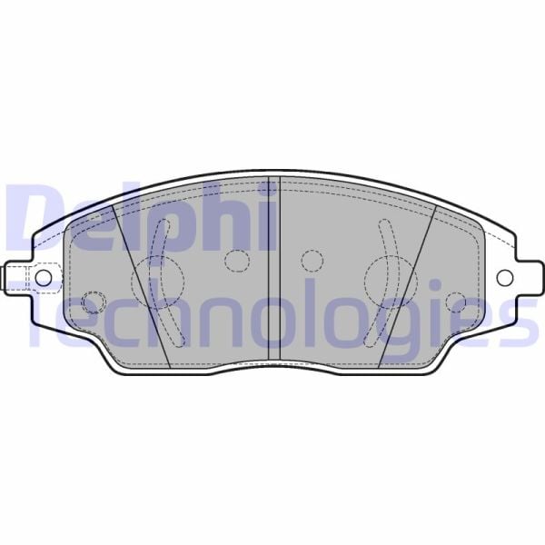 Chevrolet Aveo 2011-2015 Arası 1.2 Delphi Marka Ön Balata