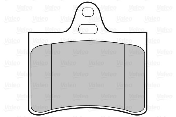 Citroen C5 2001-2005 Arası 2.0 HDi, 3.0 V6, 2.0 16V HPi, 2.0 16V, 2.2 HDi, 1.8 16V Valeo Marka Arka Balata