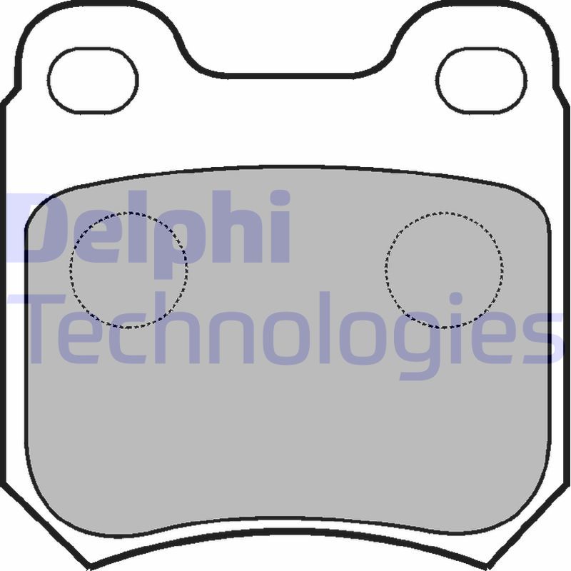 Opel Omega 1986-2005 Arası 2.3 TD, 2.3 TD Interc., 1.8, 1.8 S, 3.0, 1.8 N, 2.3 D, 2.0 Delphi Marka Arka Balata