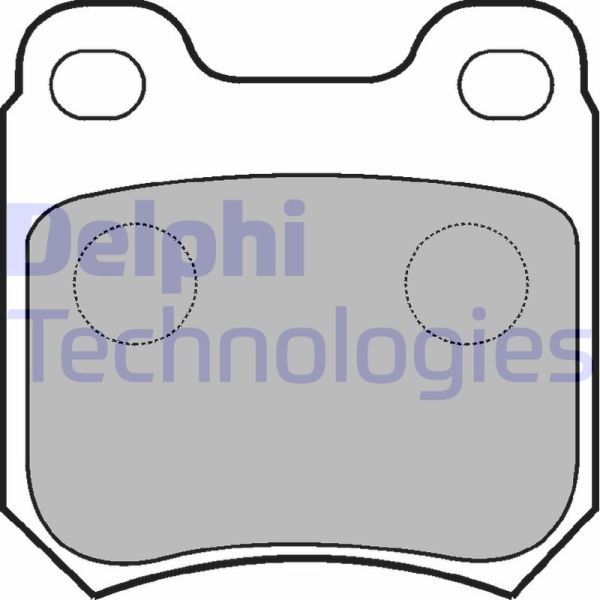 Opel Omega 1986-2005 Arası 2.3 TD, 2.3 TD Interc., 1.8, 1.8 S, 3.0, 1.8 N, 2.3 D, 2.0 Delphi Marka Arka Balata