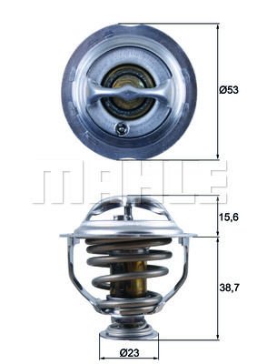 Audi Tt 2006-2015 Arası 2.0 TFSI, 2.0 TFSI quattro Mahle Marka Termostat
