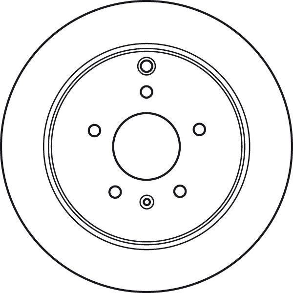 Chevrolet Captiva 2006-2010 Arası 2.2 D, 2.4 4WD, 2.2 D 4WD, 2.4, 2.0 D 4WD TRW Marka Arka Fren Diski