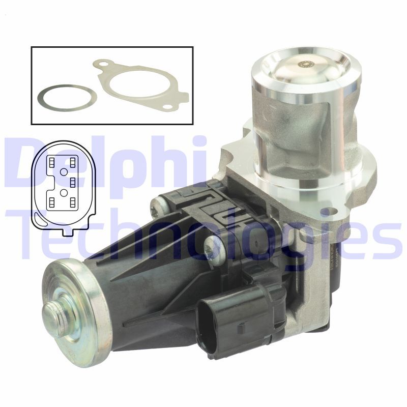 Alfa Romeo Mito 2008-2018 Arası 1.3 MultiJet Delphi Marka EGR Valfi