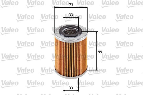 Opel Vectra 1995-2004 Arası 2.0 DI 16V Valeo Marka Yağ Filtresi