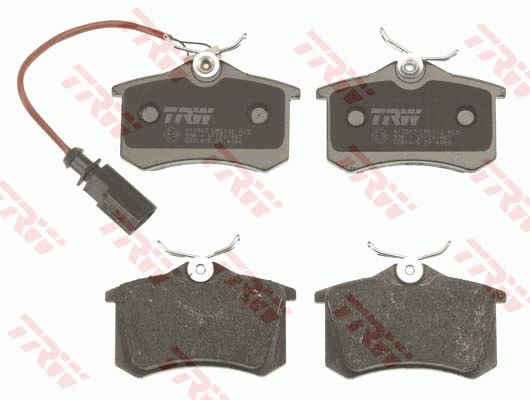 Volkswagen Sharan 1995-2010 Arası 1.9 TDI, 2.8 VR6, 2.0, 2.8 VR6 Syncro TRW Marka Arka Balata
