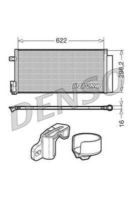 Fiat Punto Evo 2008-2012 Arası 1.3 D Multijet Denso Marka Klima Radyatörü