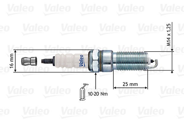 Ford Orion 1990-1996 Arası 1.6 i 16V, 1.8 i 16V Valeo Marka Buji