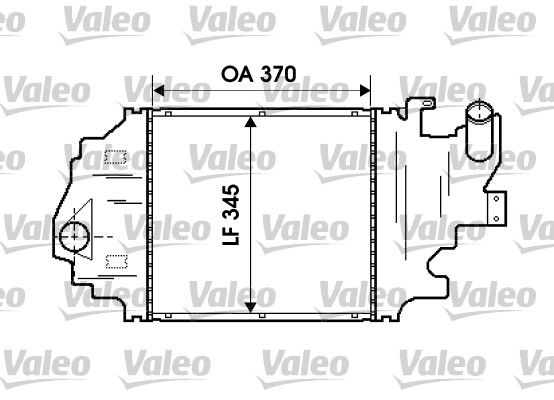 Renault Clio Symbol 1998-2002 Arası 1.5 dCi Valeo Marka Turbo Radyatörü