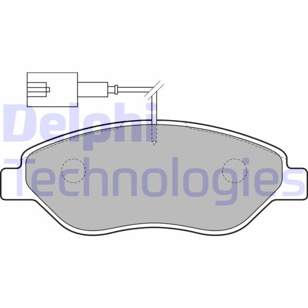 Fiat Bravo 2006-2010 Arası 2.0 D Multijet Delphi Marka Ön Balata