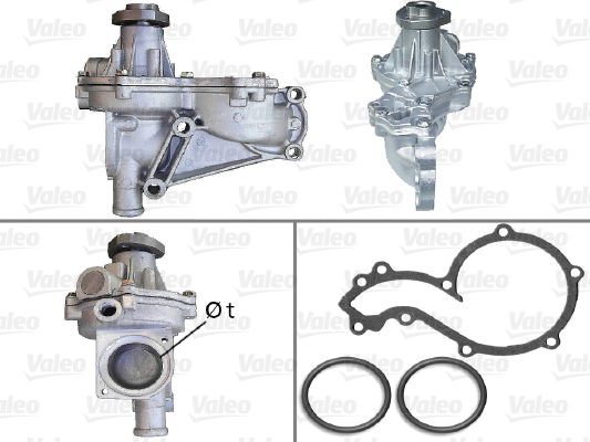 Volkswagen Passat 1996-2001 Arası 1.6 Valeo Marka Devirdaim Su Pompası