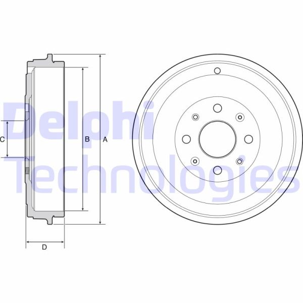 Opel Corsa 2006-2014 Arası 1.0 Delphi Marka Kampana
