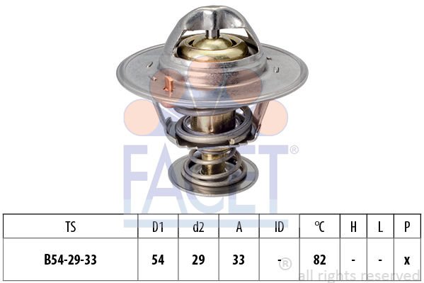 Chevrolet Captiva 2006-2010 Arası 2.2 D, 2.2 D 4WD, 2.0 D, 2.0 D 4WD Facet Marka Termostat