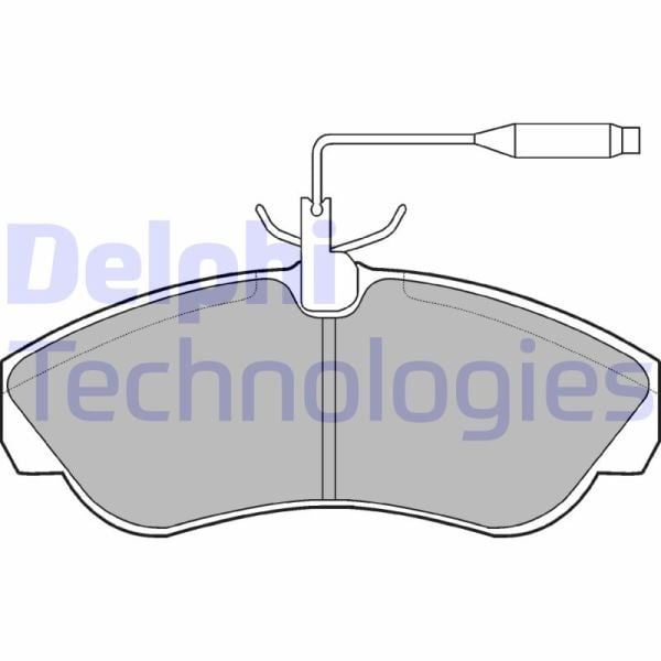 Opel Omega 1994-2005 Arası 2.0, 2.0 16V Delphi Marka Ön Fişli Balata