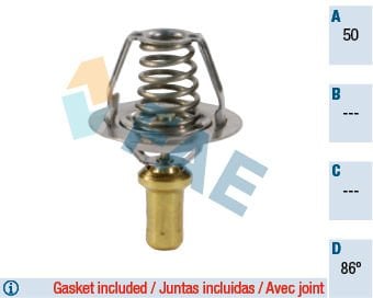 Renault Express 1985-2001 Arası 1.4 FAE Marka Termostat