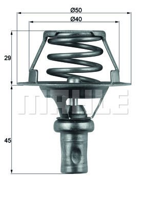 Renault Express 1985-2001 Arası 1.4, 1.4 RN Mahle Marka Termostat