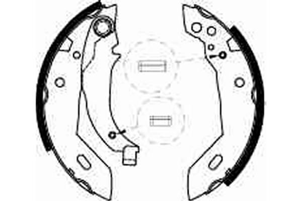 Citroen Zx 1991-1999 Arası 1.9 D TRW Marka Pabuçlu Balata