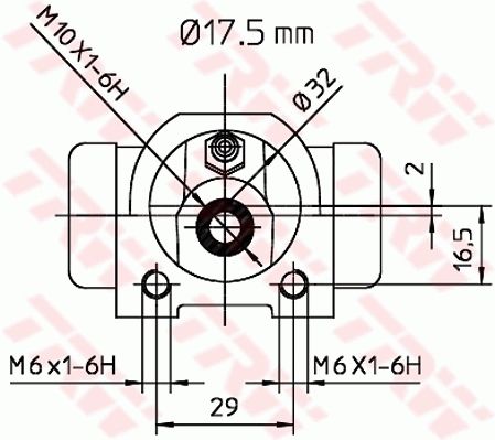 Renault Megane 1995-2008 Arası 1.9 dT TRW Marka Fren Silindiri