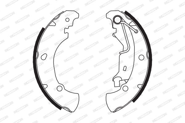 Fiat Idea 2003-2007 Arası 1.3 D Multijet Ferodo Marka Pabuçlu Balata