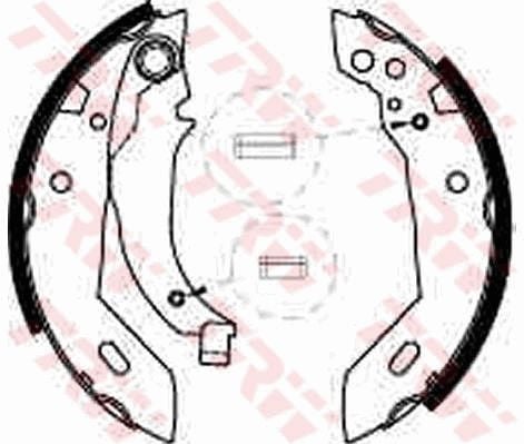 Citroen Zx 1991-1999 Arası 1.4 i TRW Marka Pabuçlu Balata