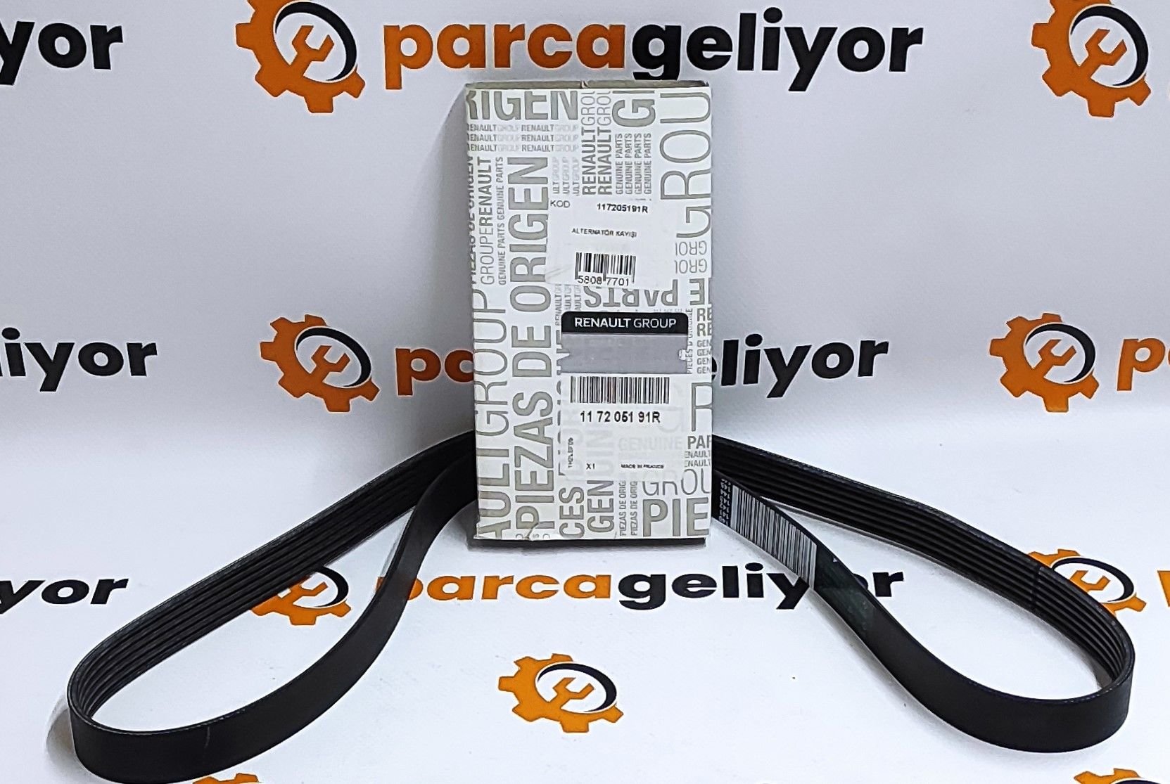Fluence 1.5 Dci Alternatör Kayışı Mais 6Pk1199 117205191R