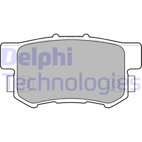Fiat Sedici 2006-2014 Arası 1.6 16V, 1.6 16V 4x4, 2.0 D Multijet 4x4, 2.0 D Multijet Delphi Marka Arka Balata