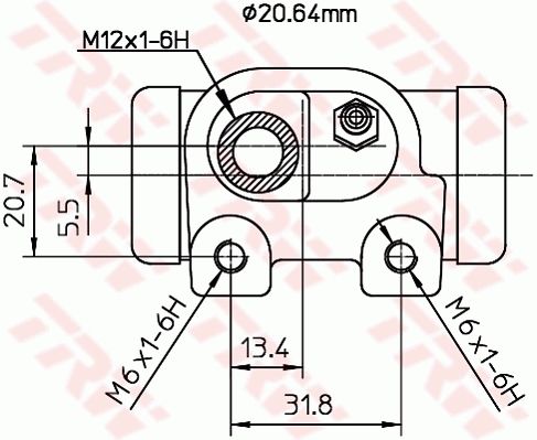 Peugeot 306 1993-2003 Arası 1.1 TRW Marka Sol ABSSIZ Fren Silindiri