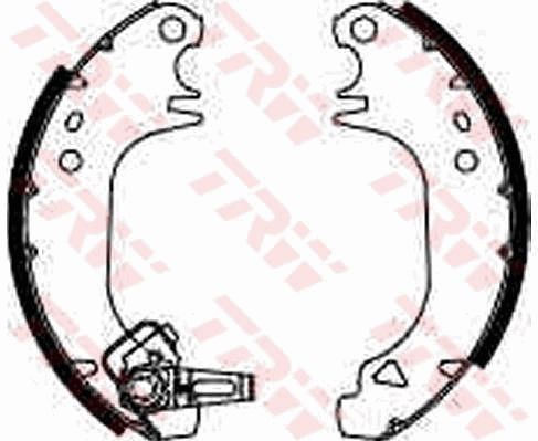 Citroen Ax 1986-1998 Arası 14 D TRW Marka Pabuçlu Balata
