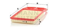Seat Cordoba 1993-2002 Arası 1.4 i 16V Mann Marka Hava Filtresi