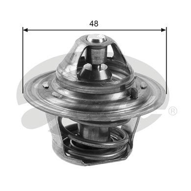 Ford Galaxy 1995-2006 Arası 2.0 i, 2.3 16V, 2.0 Gates Marka Termostat