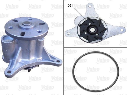 Citroen C5 2008-2012 Arası 2.7 HDi Valeo Marka Devirdaim Su Pompası