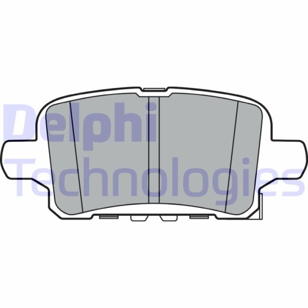 Opel Insignia 2017-2021 Arası 1.5, 2.0 4x4, 2.0 CDTi 4x4, 2.0 CDTi, 1.6 CDTi Delphi Marka Arka Balata