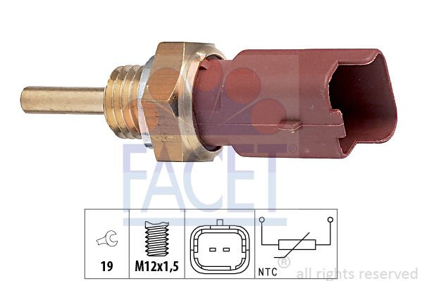 Fiat Punto Evo 2008-2012 Arası 1.4 Natural Power, 1.2 Facet Marka Hararet Müşürü
